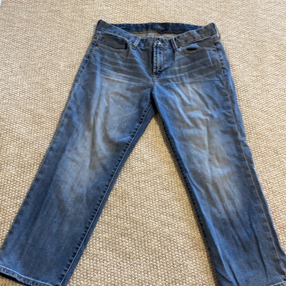 lucky brand sweet crop jeans